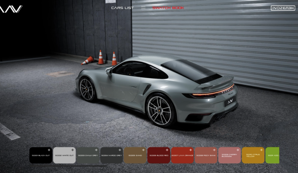 3D Carwrap Visualization